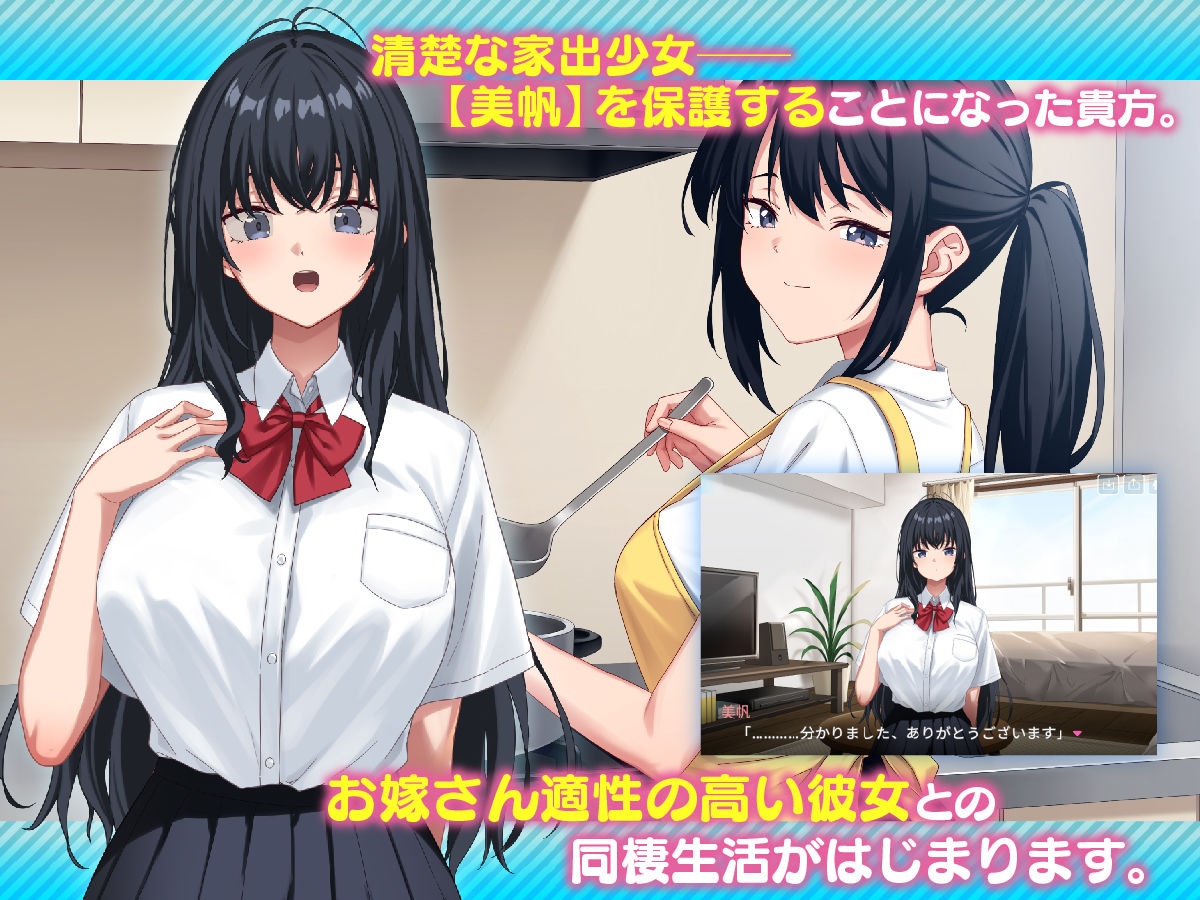 家出娘、拾いました。 サンプル画像 1
