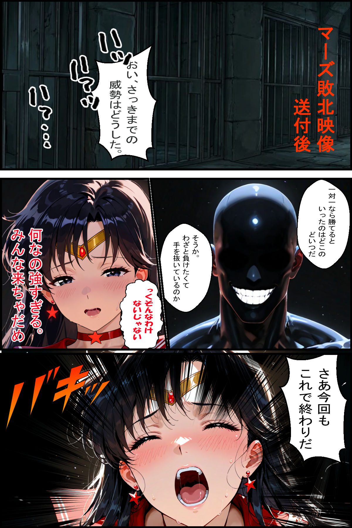 セーラー戦士敗北3 敗北の連鎖 金星編 サンプル画像 1