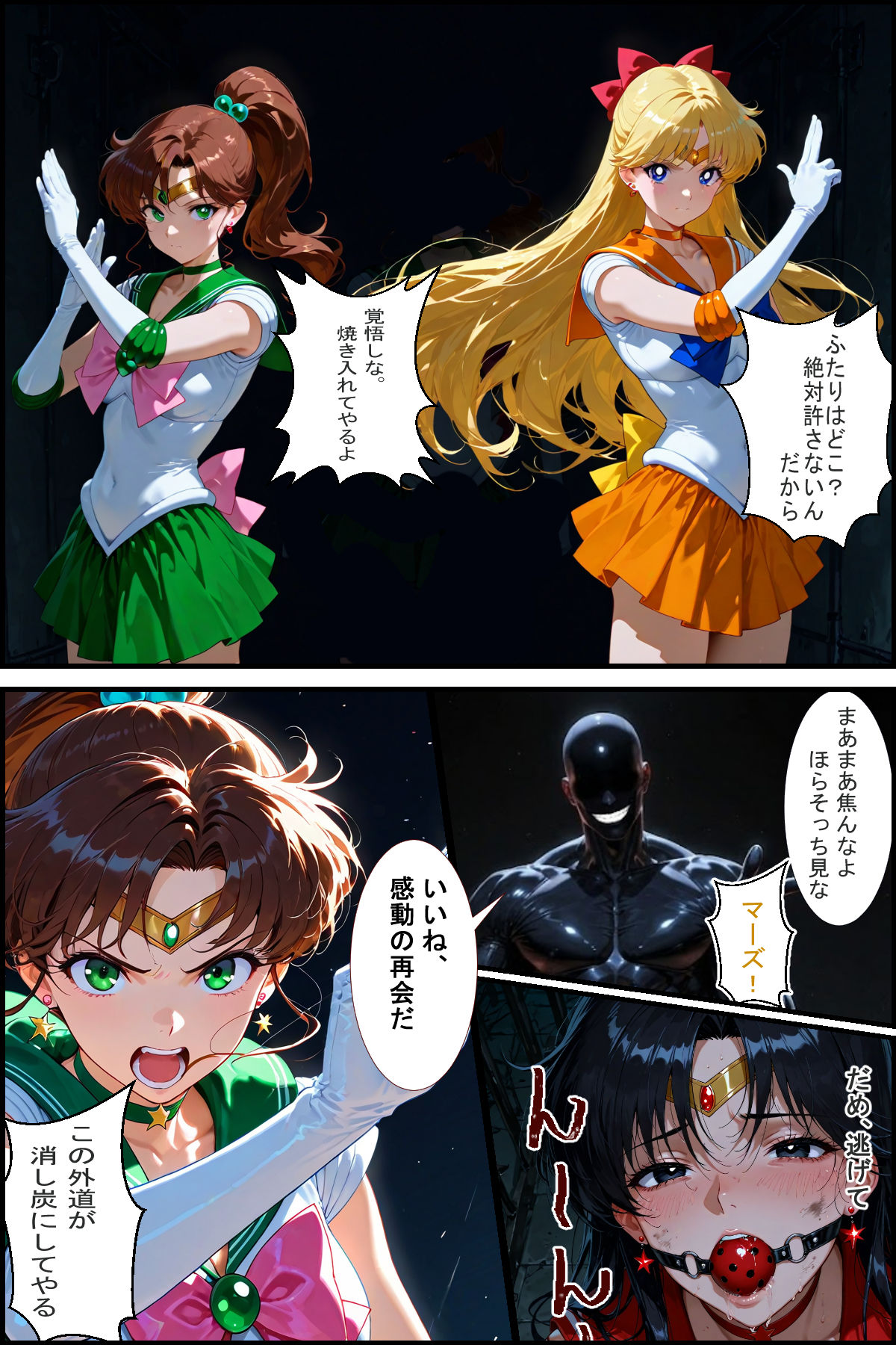 セーラー戦士敗北3 敗北の連鎖 金星編 サンプル画像 5