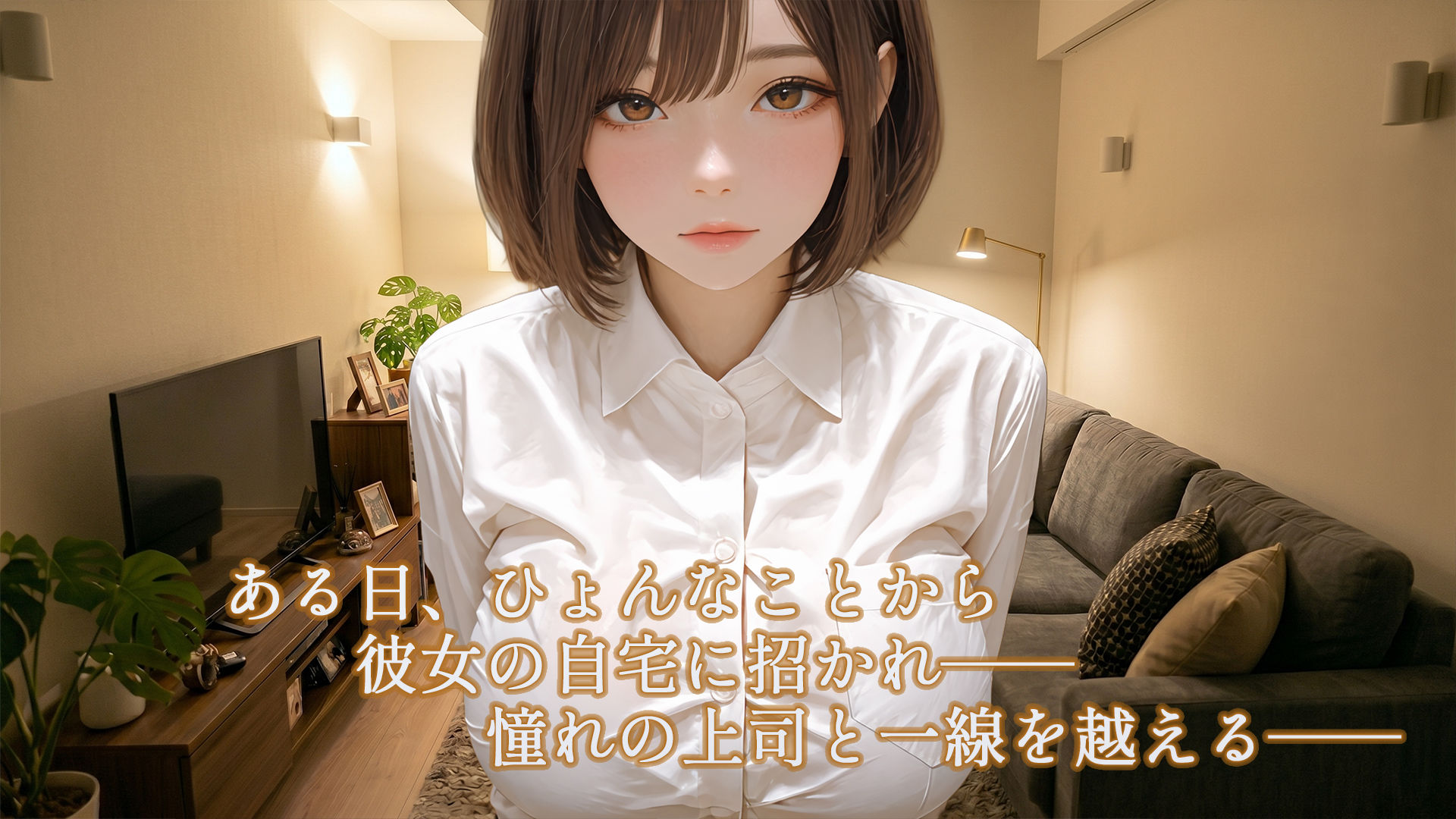 今日、憧れの人妻上司をNTRます サンプル画像 4