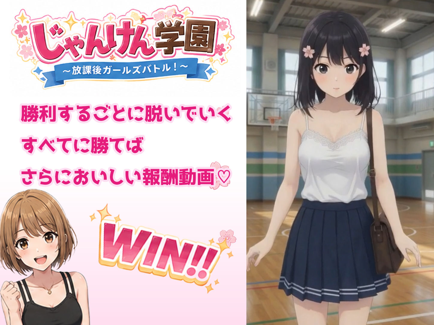 じゃんけん学園 〜放課後ガールズバトル！〜 サンプル画像 2