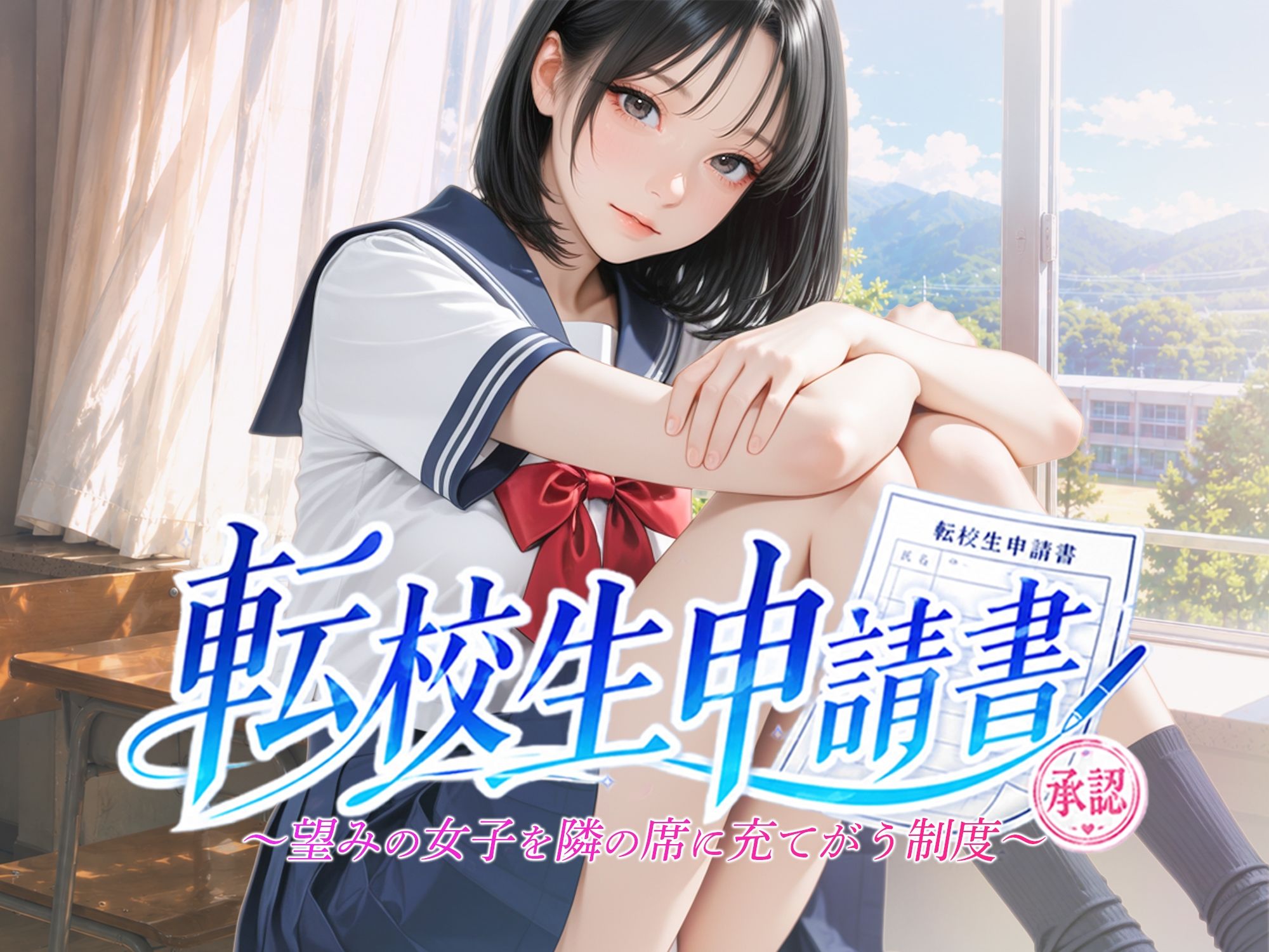 転校生申請書 〜望みの女子を隣の席に充てがう制度〜 サンプル画像 1