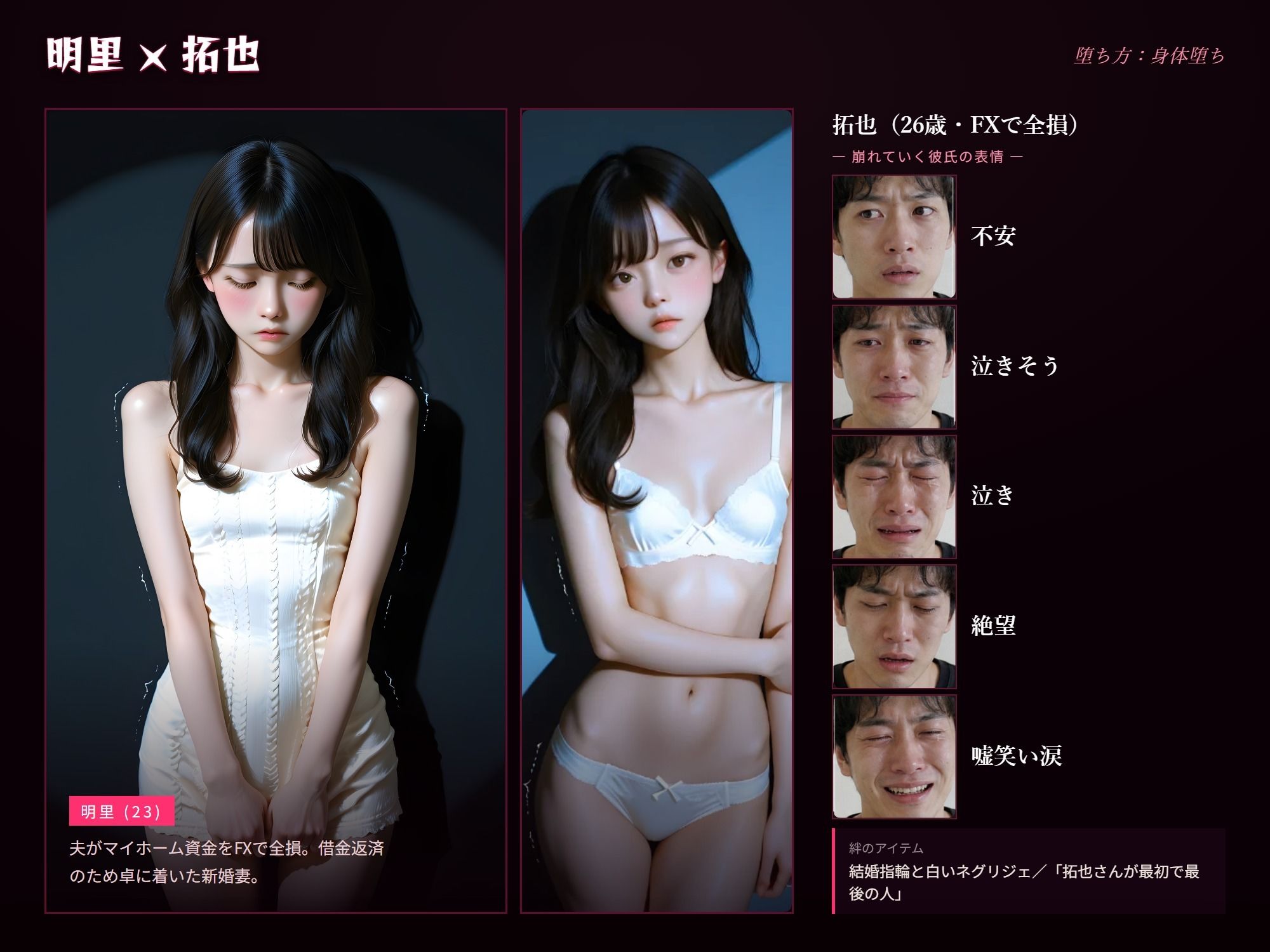 ネトリ野球拳 〜借金妻たちの闇ゲーム〜 勝てば借金チャラ。負ければ――中出し。 サンプル画像 5