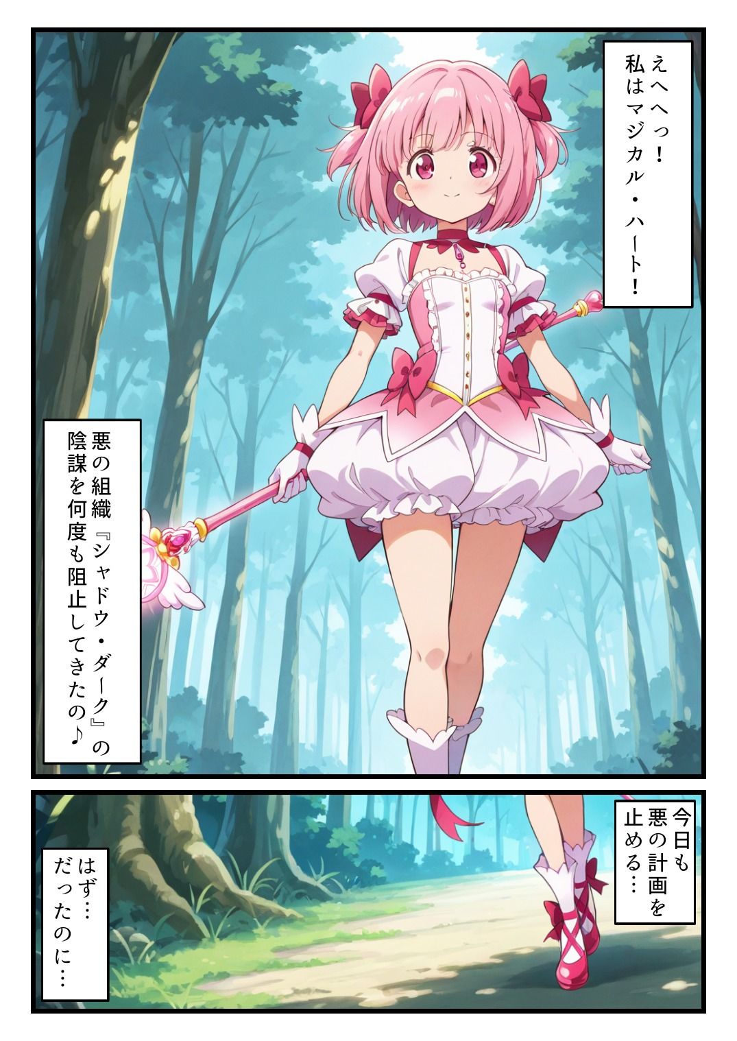 敗北魔法少女〜マジカル・ハートが粉砕され、肉便器に堕ちるまで〜 サンプル画像 1