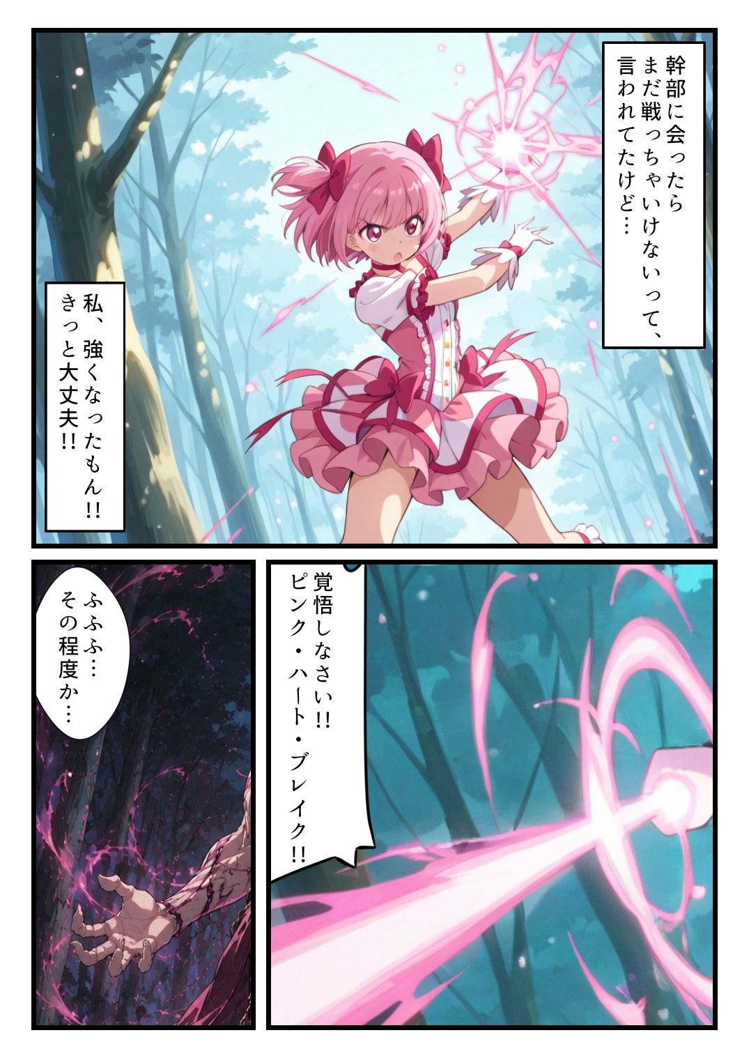 敗北魔法少女〜マジカル・ハートが粉砕され、肉便器に堕ちるまで〜 サンプル画像 5