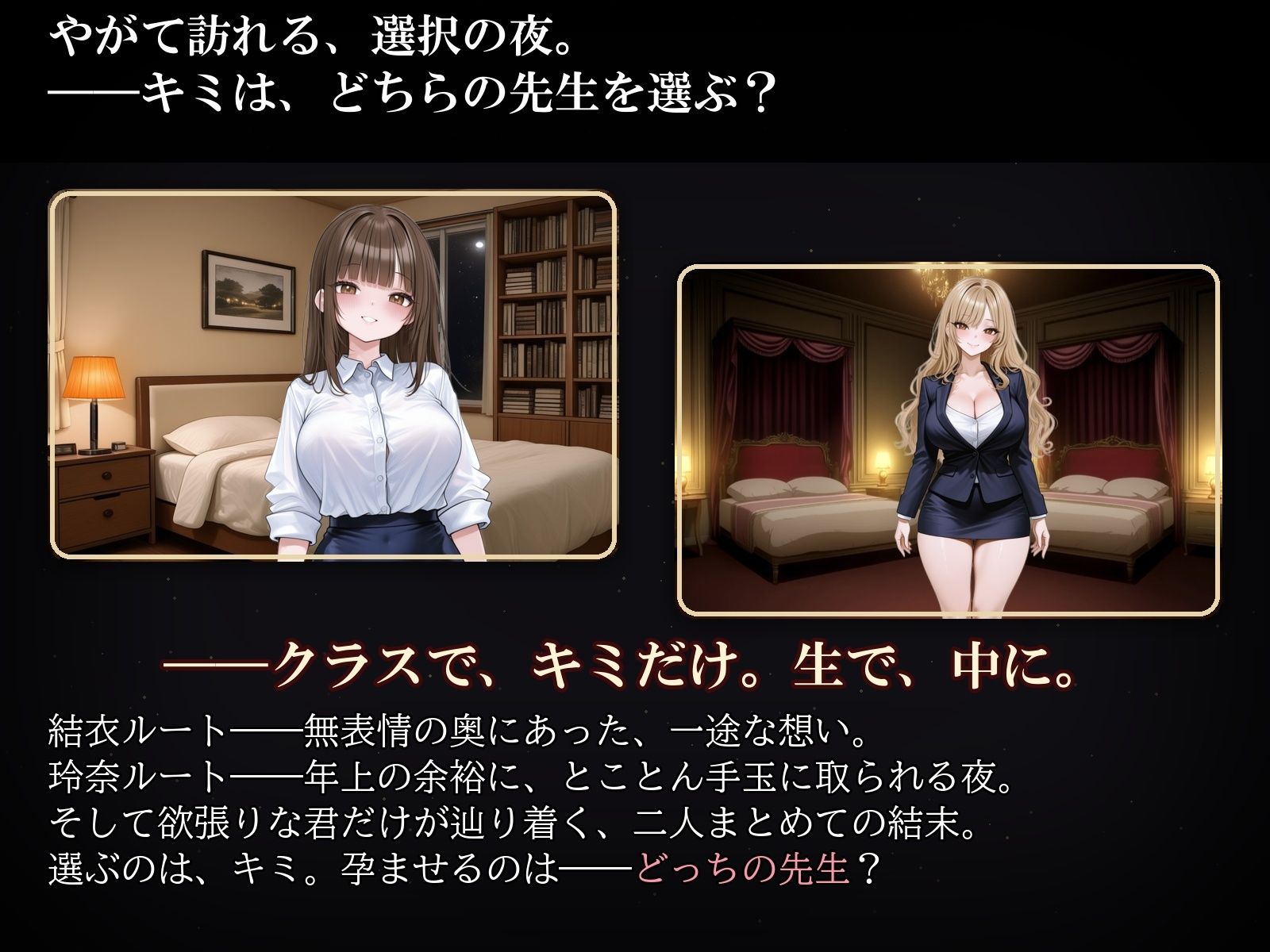 先生とペアで妊活実習 〜クラスで俺だけ中出し許可されてる件〜 サンプル画像 5