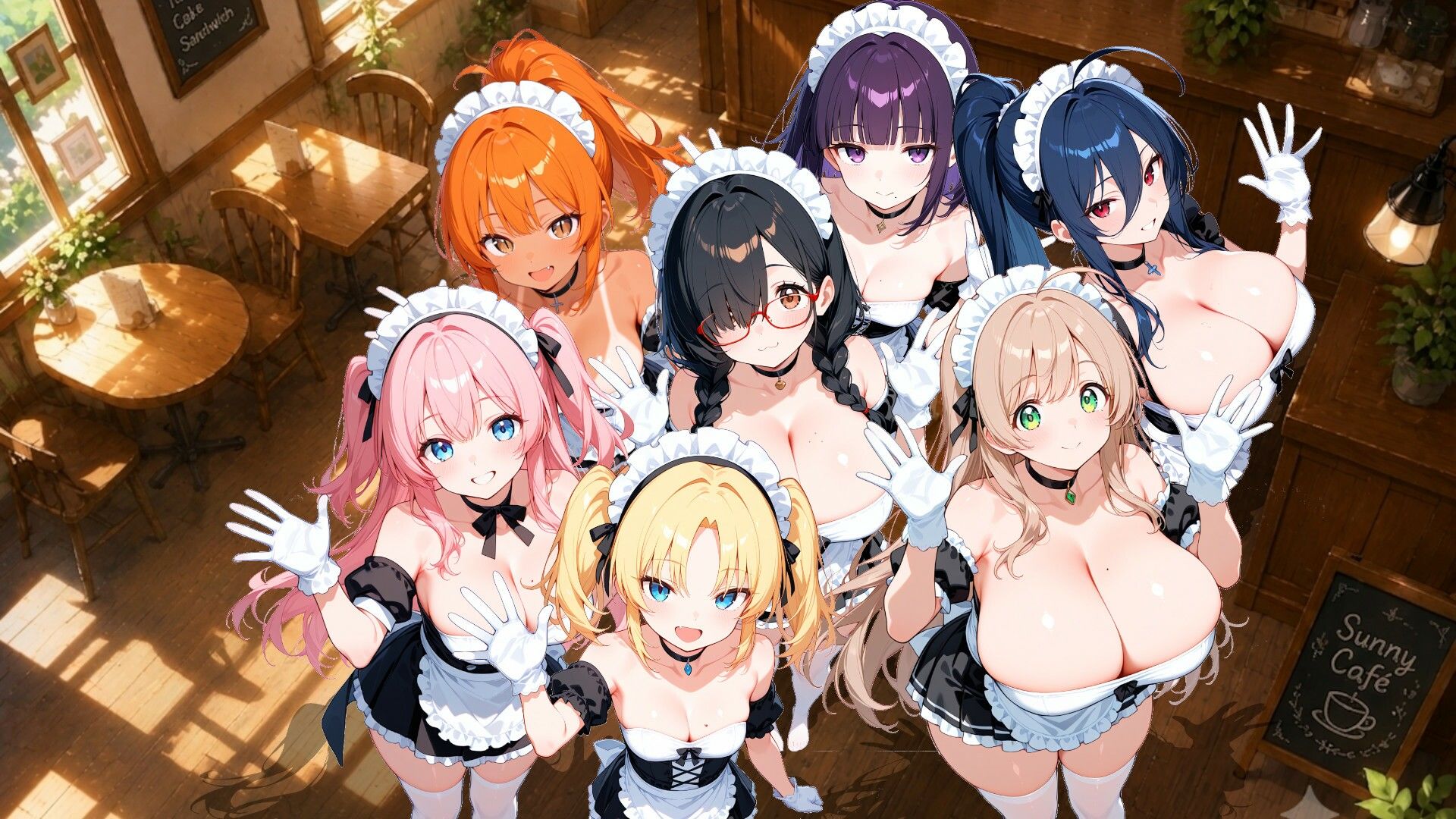 【メイドコスチューム編】うきうきブロック崩し桃色パラダイスVol1 サンプル画像 6