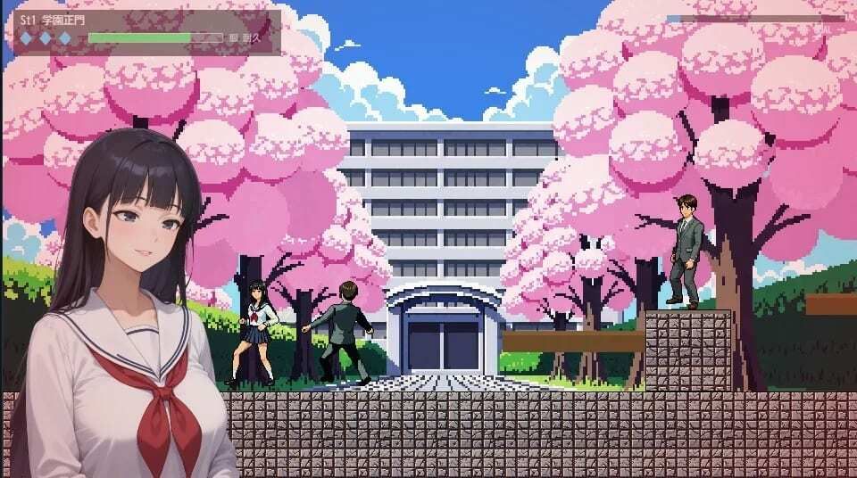 学園戦記 〜出口を目指して〜 サンプル画像 1