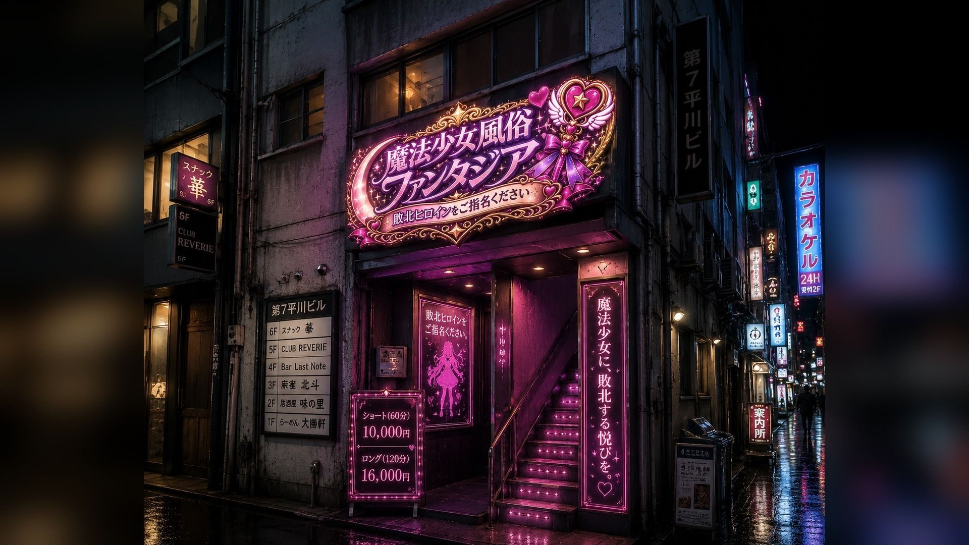 魔法少女風俗ファンタジア 〜コスプレ風俗で敗北ヒロインを指名して中出しするまで〜 サンプル画像 1
