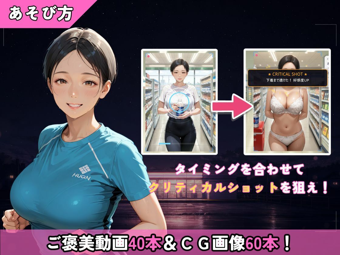 人妻のぞき透視カメラ〜気づかない人妻たちの服の下〜 サンプル画像 4