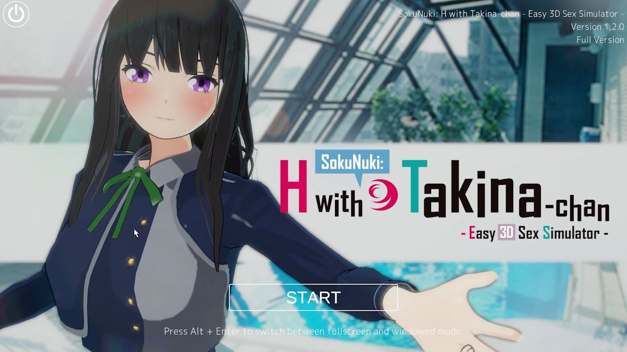 SokuNuki: H with Takina-chan - Easy 3D Sex Simulator - サンプル画像 1