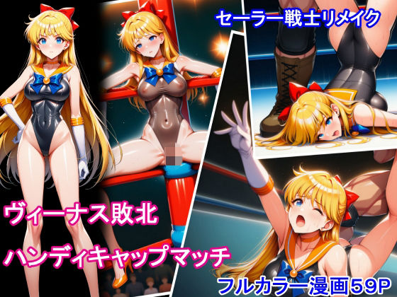 セーラー戦士リメイク ヴィーナス敗北 ハンディキャップマッチ