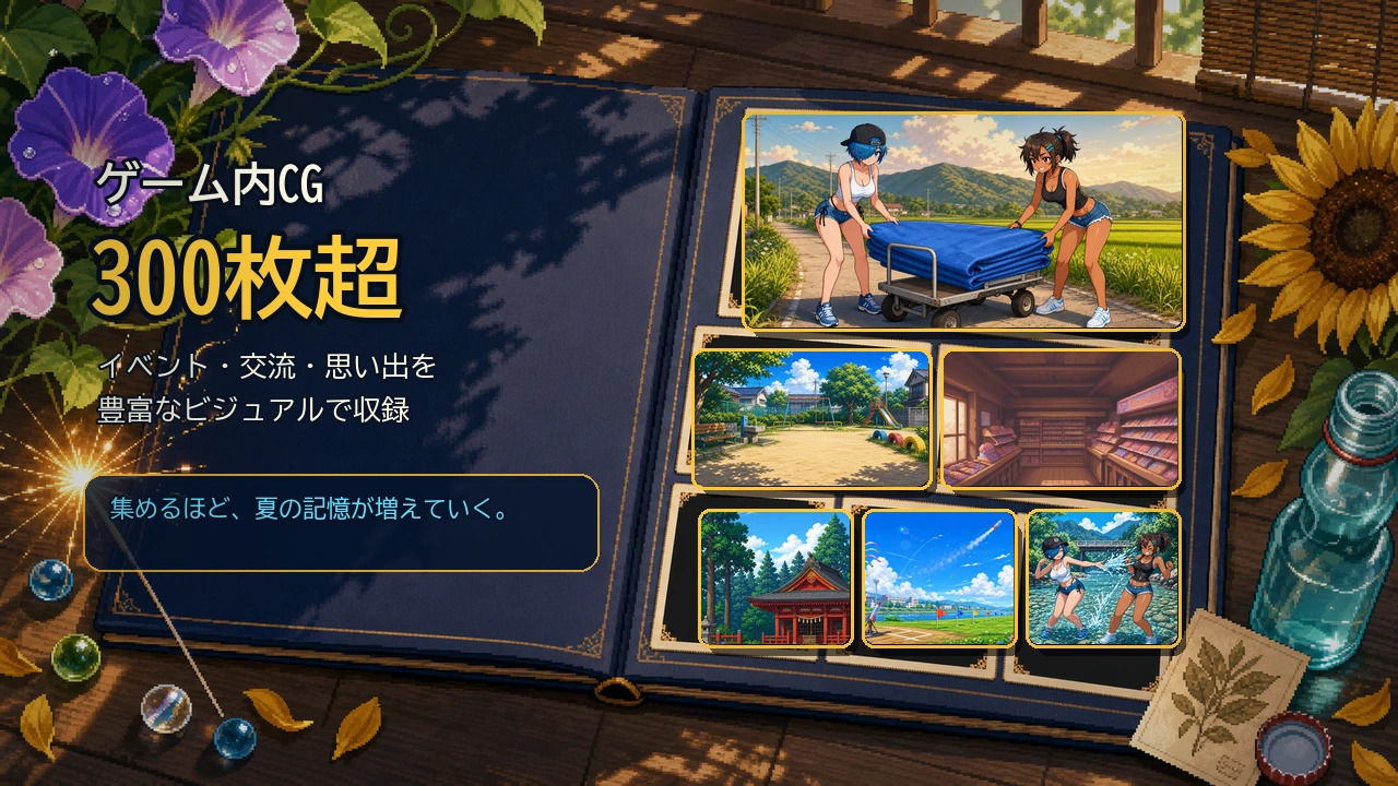 hot summer vacation サンプル画像 3