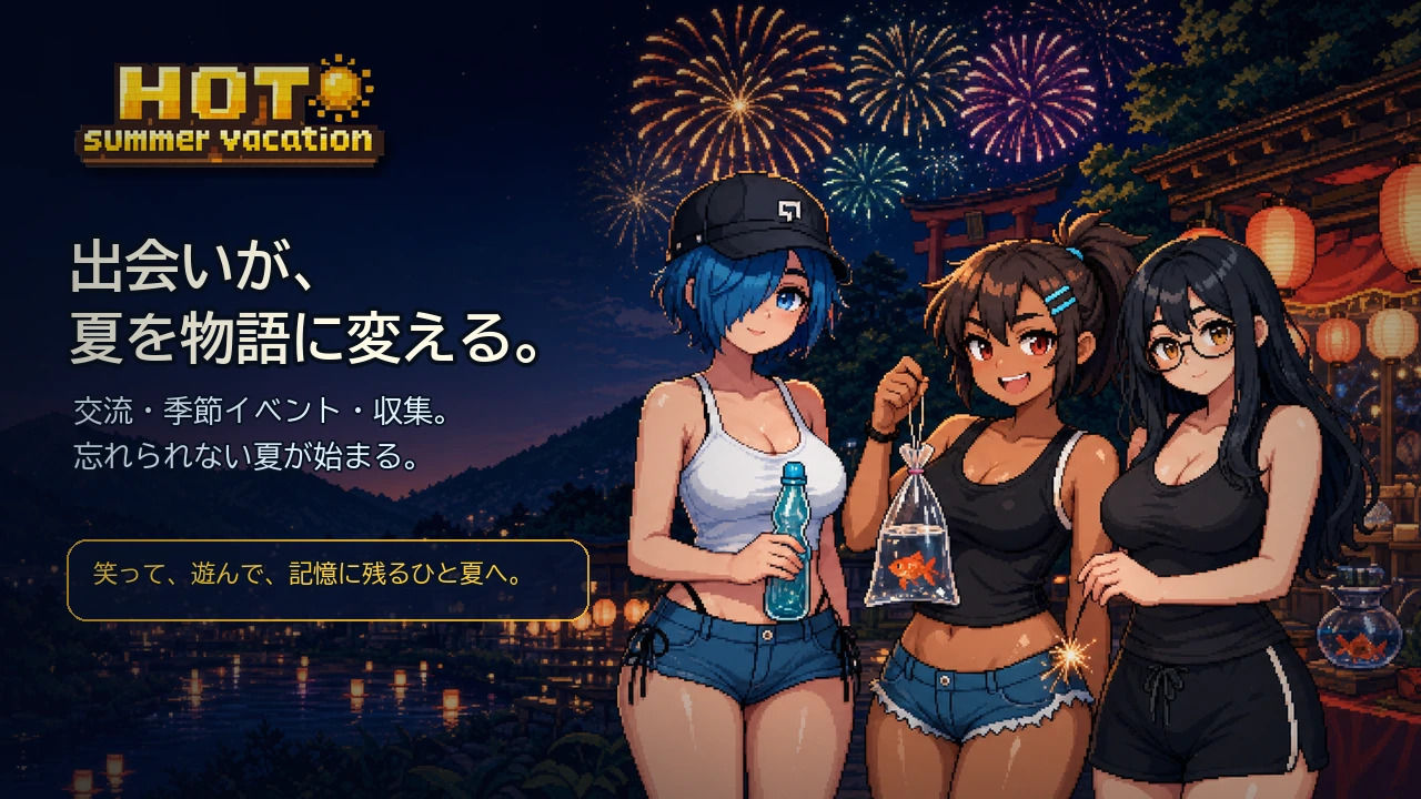 hot summer vacation サンプル画像 6