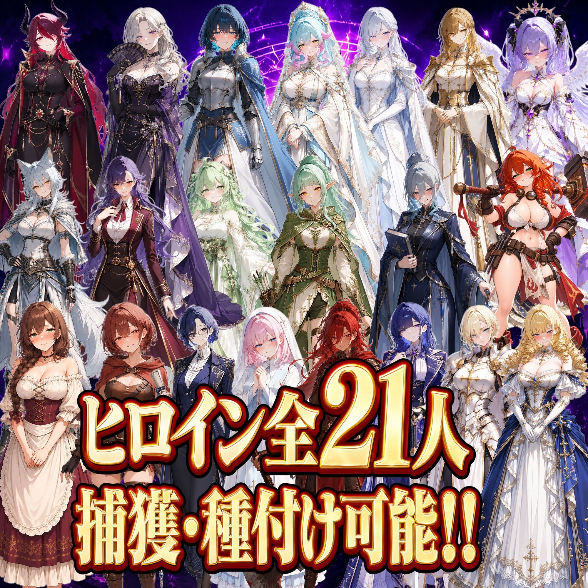 魔王サバイバー 転生サラリーマンの異世界種付け征服記 サンプル画像 2
