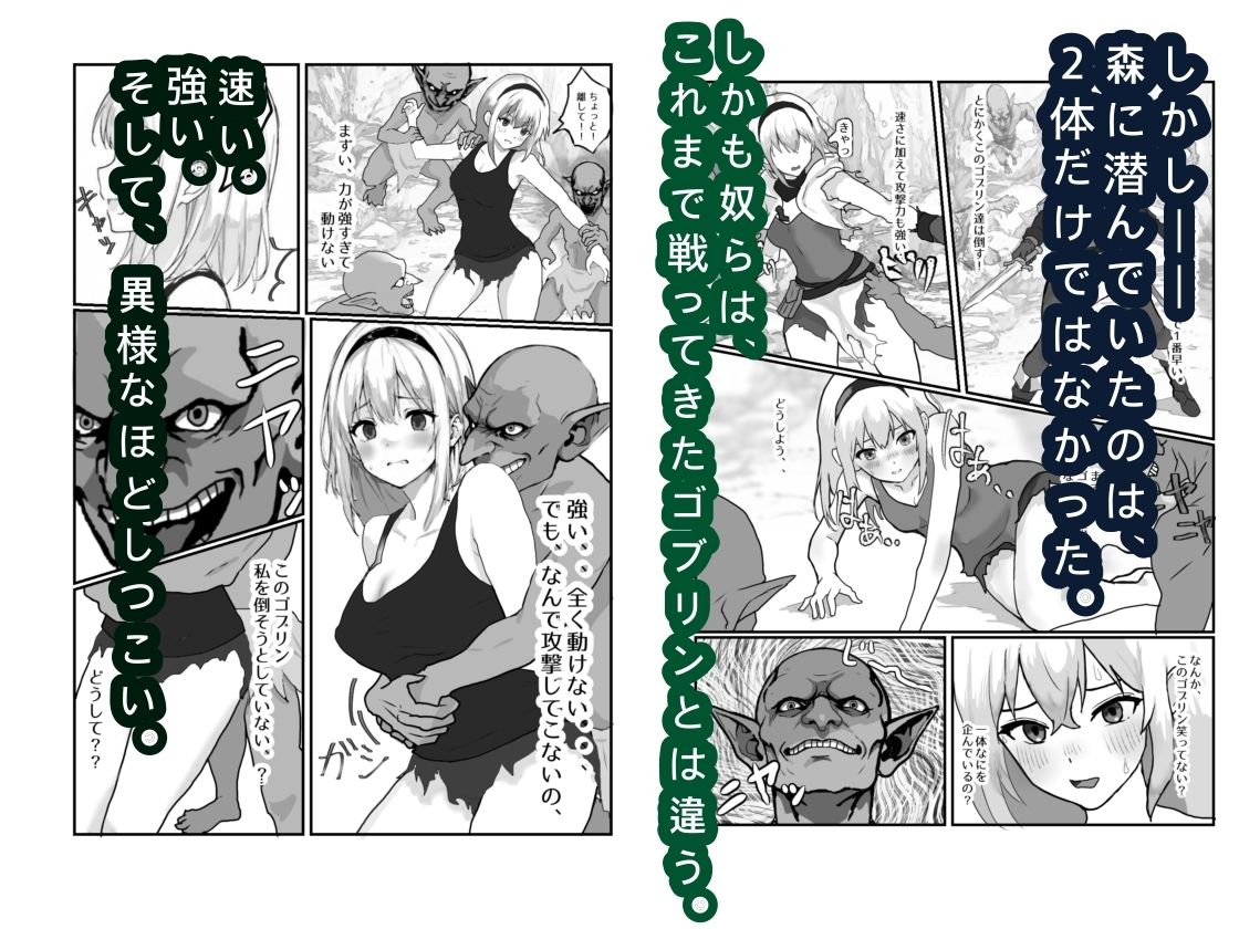 女騎士敗北録 〜ゴブリンの森〜 1 サンプル画像 2