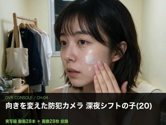 〔実写級〕深夜コンビニの防犯カメラを向けた先 バイトの子（20）/記録28本