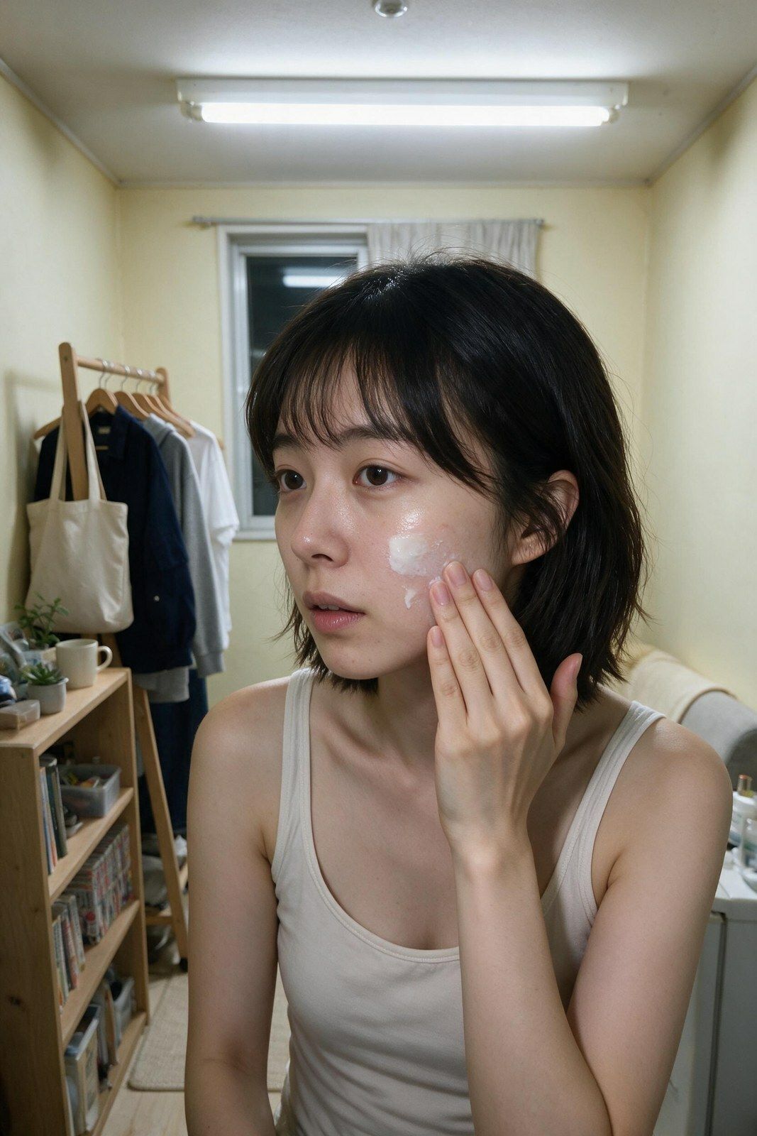 〔実写級〕深夜コンビニの防犯カメラを向けた先 バイトの子（20）/記録28本 サンプル画像 2