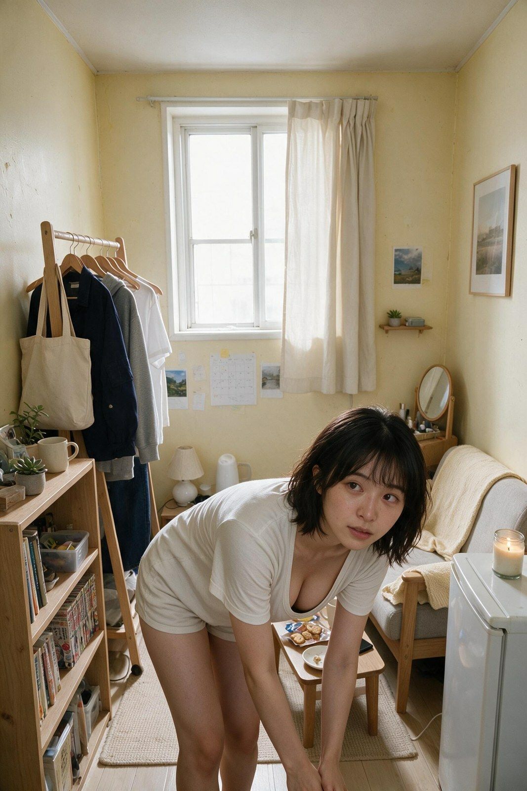 〔実写級〕深夜コンビニの防犯カメラを向けた先 バイトの子（20）/記録28本 サンプル画像 3