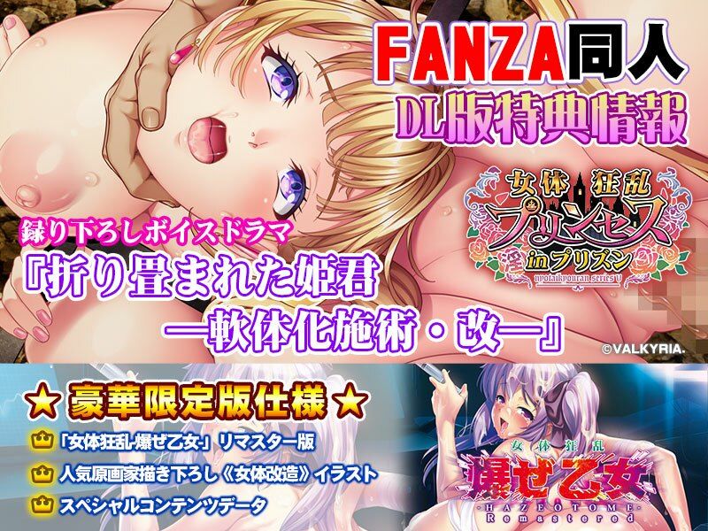 女体狂乱プリンセス inプリズン【FANZA同人限定特典付き】 サンプル画像 4