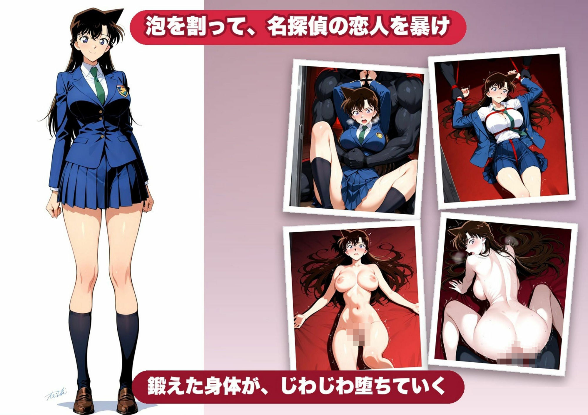 名探偵コ〇ン 漆黒の強〇魔（レイパー） サンプル画像 2