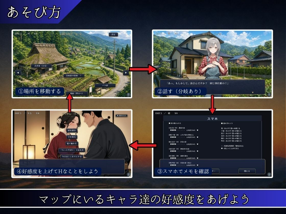 限界集落の人妻達 〜灯里村の習わし〜 サンプル画像 2