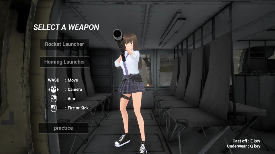ロケラン系女子 Rocket Launcher Type Girl サンプル画像 2