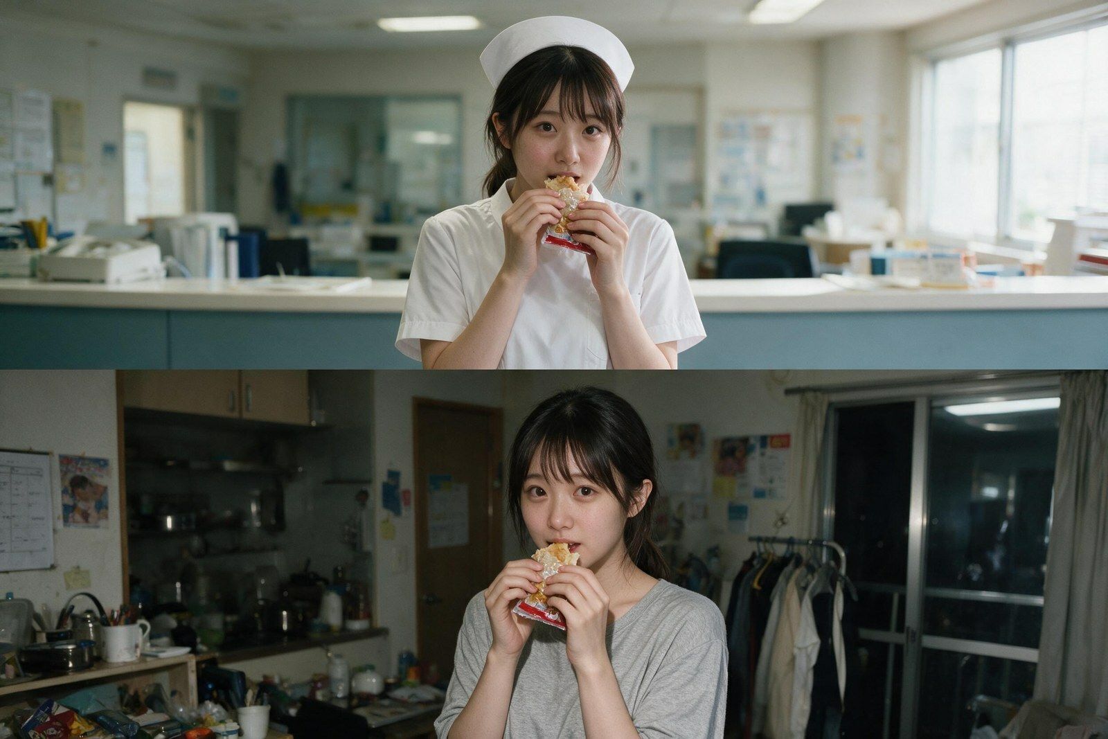 ≪実写級≫白衣の下と、帰宅後 〜ナース(24)の部屋に仕掛けた28本≫ サンプル画像 5