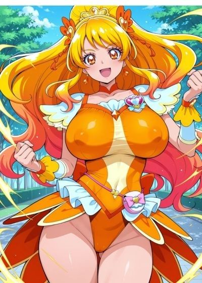 どすけべエレメントガール イラスト集その1 サンプル画像 1