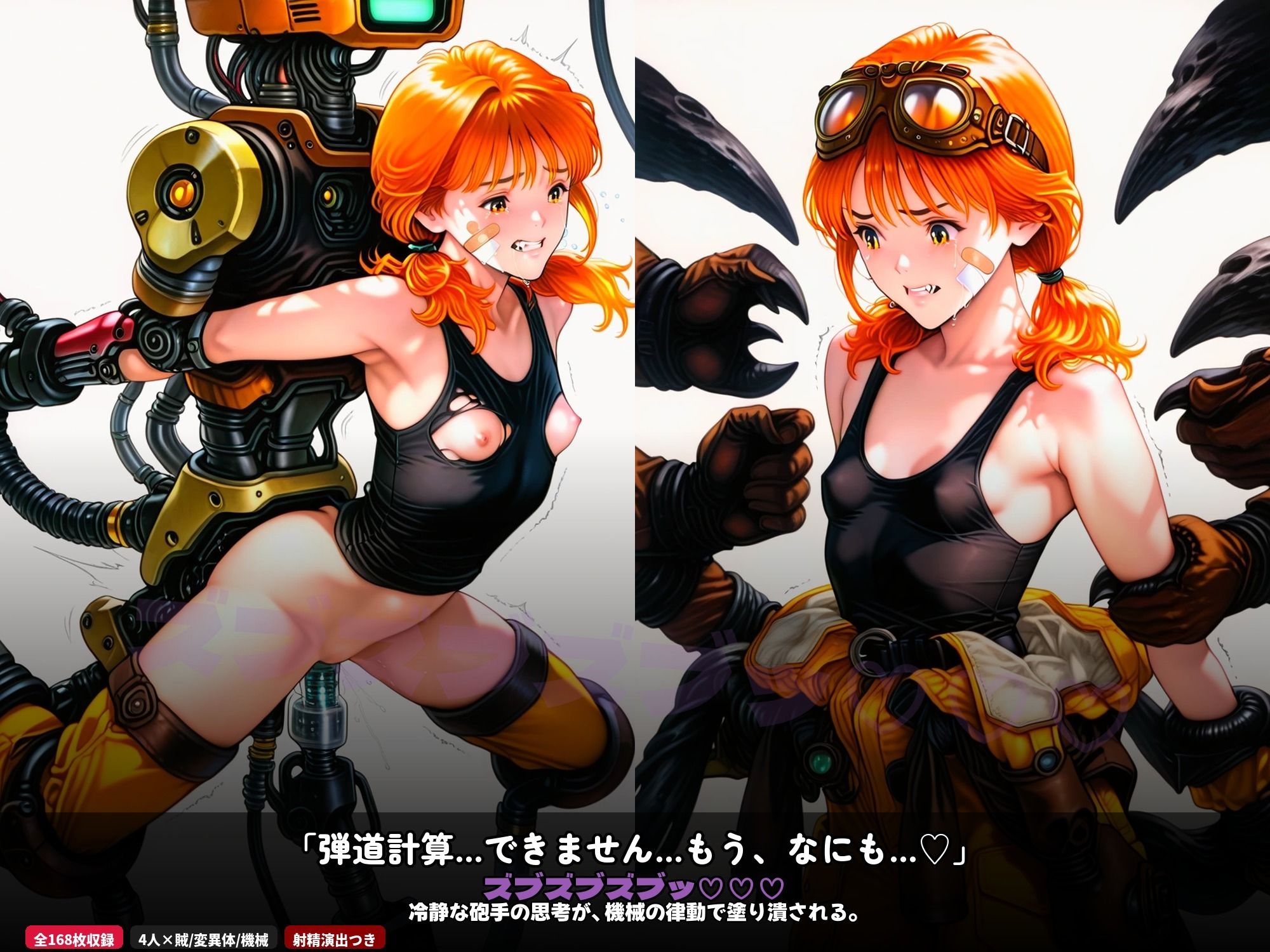 フルメタルサバイバー 〜鋼鉄美女ヒロイン、荒野に堕つ〜 美女と戦車と荒野のヴァンサバライク サンプル画像 4