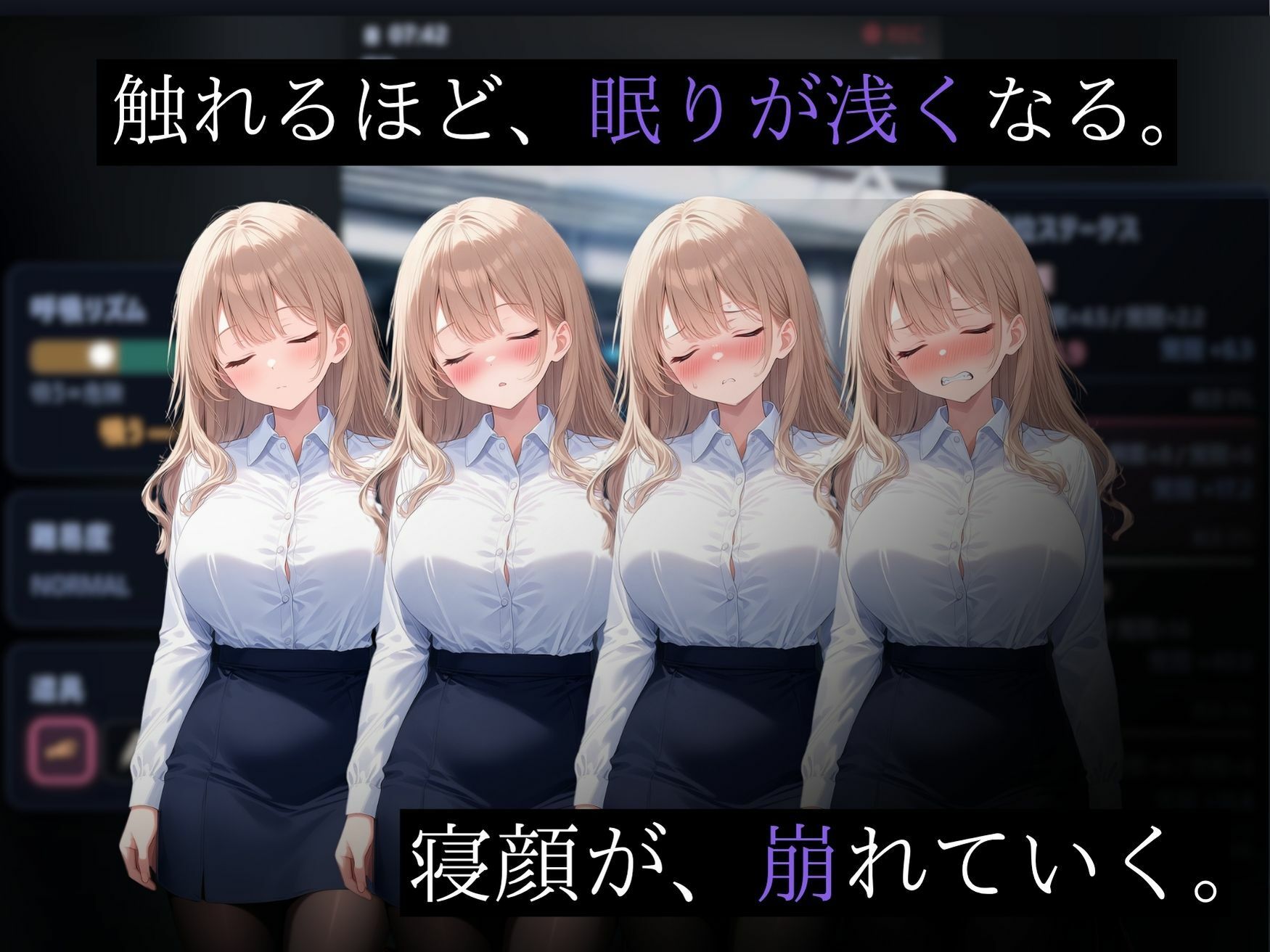 【スマホ対応】透視×時間停止 止まらない欲望と止まった時間〜通勤OL編〜 サンプル画像 5