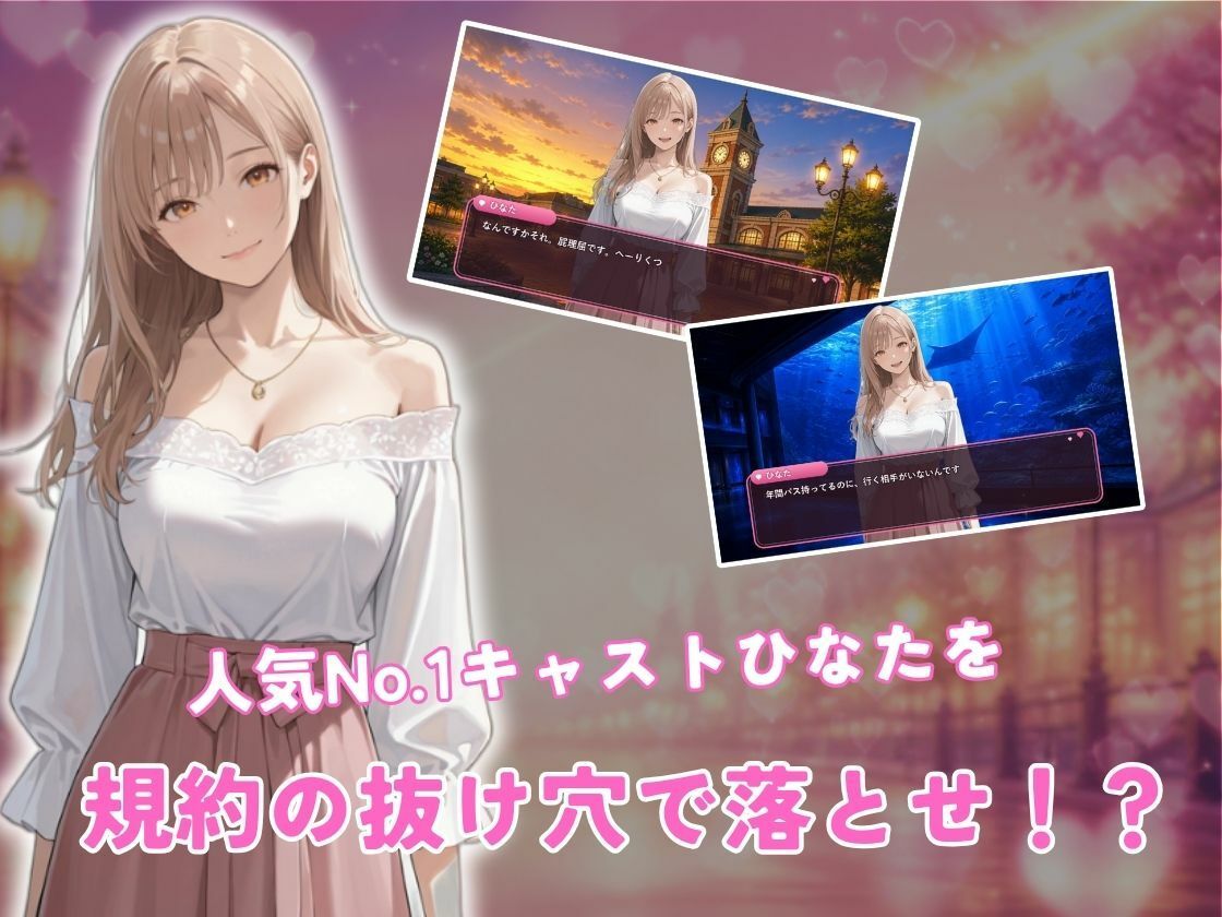 レンタル彼女の利用規約 〜接触禁止条項の抜け穴を探す10回の指名〜 サンプル画像 1