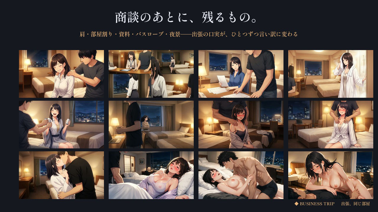 出張、同じ部屋 〜三泊四日〜 サンプル画像 4