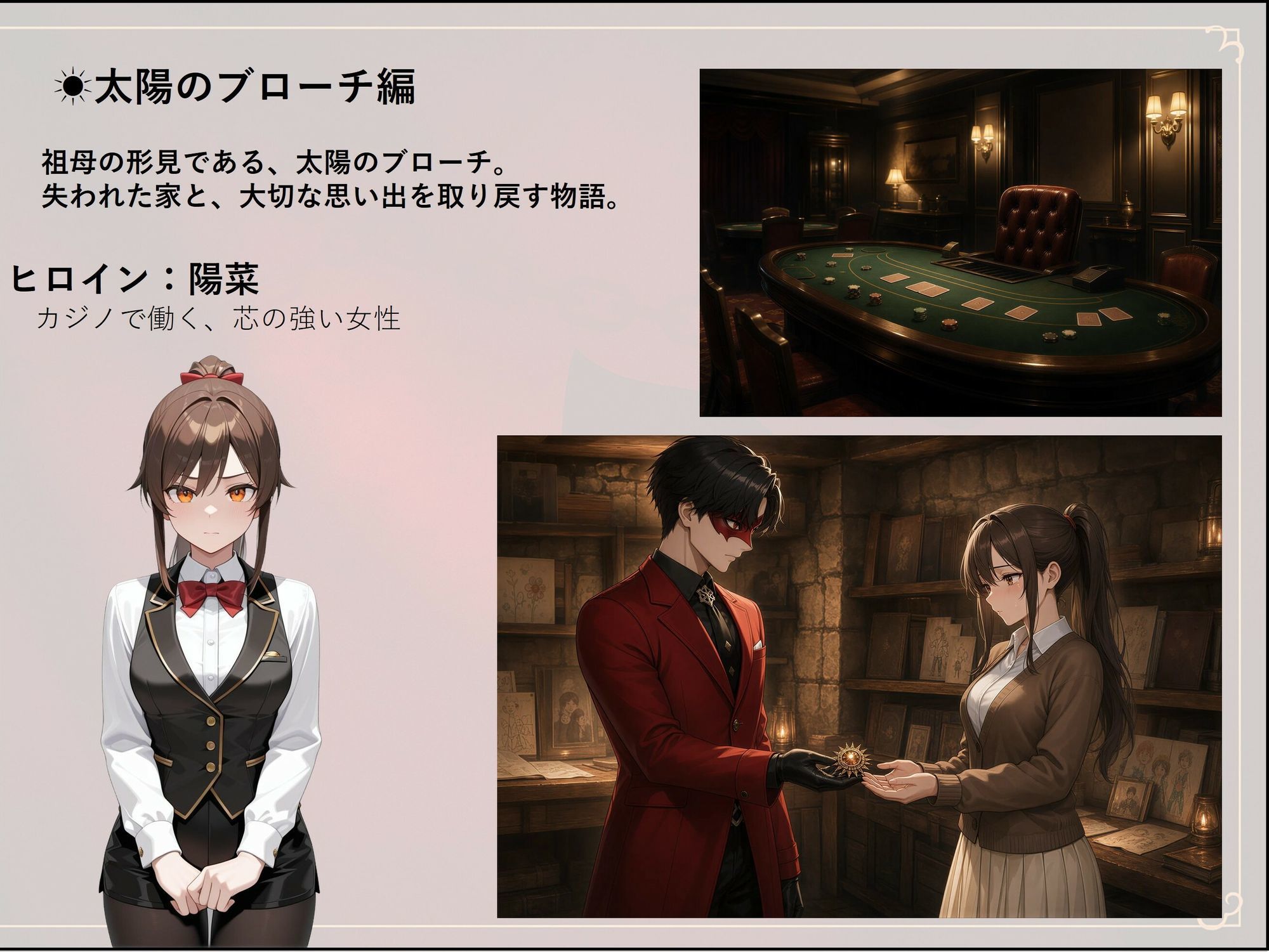 怪盗と囚われの三ツ星〜赤蜘蛛編〜 サンプル画像 4