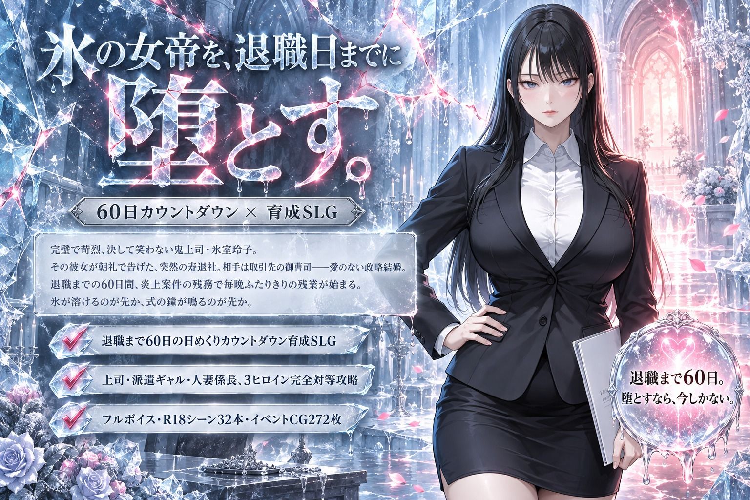 寿退社する鬼上司を堕とすまで サンプル画像 1