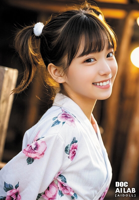 空想夏祭美少女 AI MODEL AV DEBUT サンプル画像 3